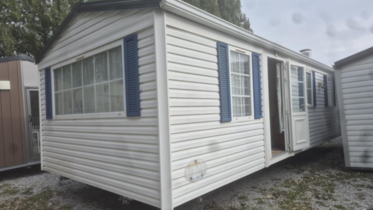 Ce modèle vient d'arriver sur notre parc d'exposition Mobil home français IRM Calypso