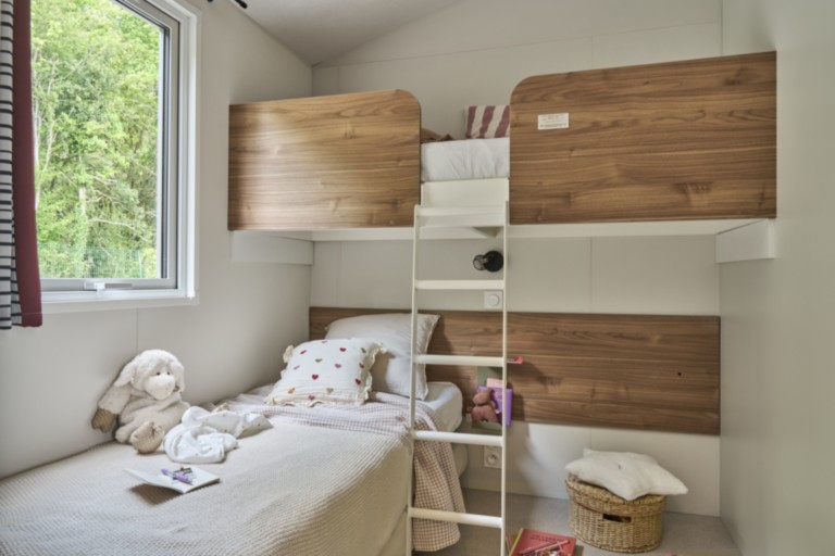 Mobil home de marque française deux chambres : MODULO 72.2 MODULO 72.2 2026 : Chambre enfant