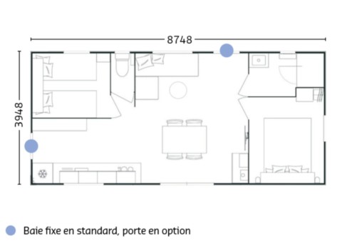 BAHIA 87.2 2026 : Plan d'implantation